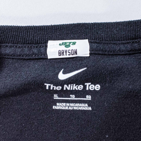 NIKE NFL Justice Opportunity Freedom Equality Long Sleeve T-Shirt New York Jets Team Issue