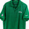 NIKE NFL New York Jets Polo Shirt Striped Dri Fit