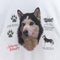 Siberian Husky Dog Sweatshirt