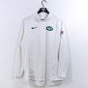 NIKE NFL New York Jets Mock Neck Dri Fit Shirt Long Sleeve Team Issue