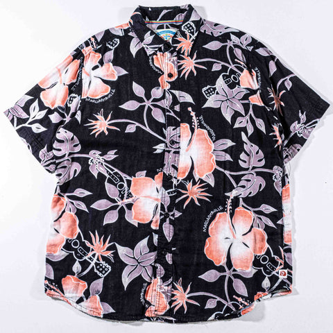 Margaritaville Floral Hawaiian Shirt