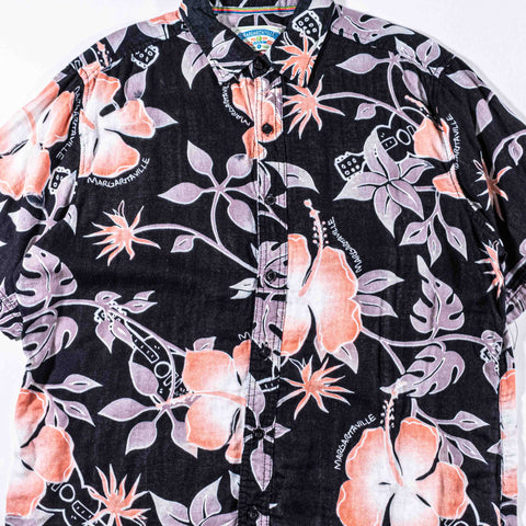 Margaritaville Floral Hawaiian Shirt