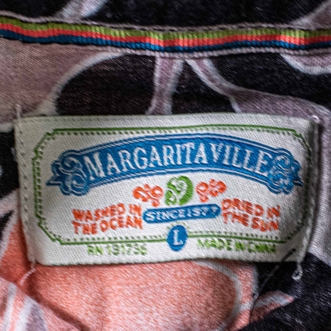 Margaritaville Floral Hawaiian Shirt