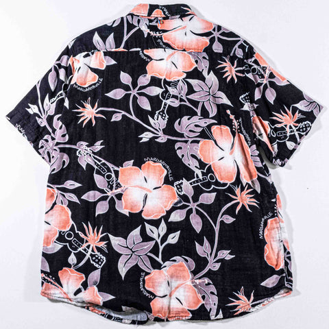 Margaritaville Floral Hawaiian Shirt