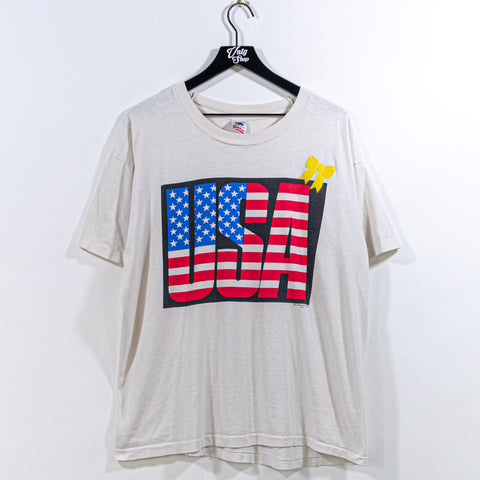 USA America Spell Out T-Shirt Patriotic