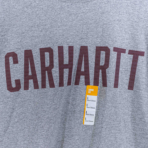 Carhartt Spell Out T-Shirt Textured