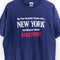 Two Favorite Teams T-Shirt New York And Whoever Beats Boston Joke