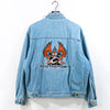 Orange County Choppers Denim Jacket Motorcycle Biker