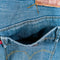 Levis 701S Slim Straight Jeans Made In Hong Kong