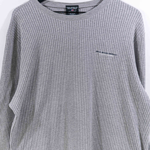Polo Jeans Co Ralph Lauren Ribbed Long Sleeve T-Shirt