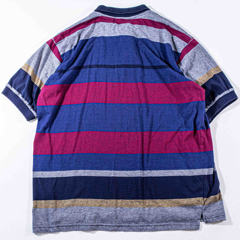 Campus Striped Polo Shirt Surf Skate