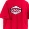 Adidas Three Stripe Logo Spell Out T-Shirt