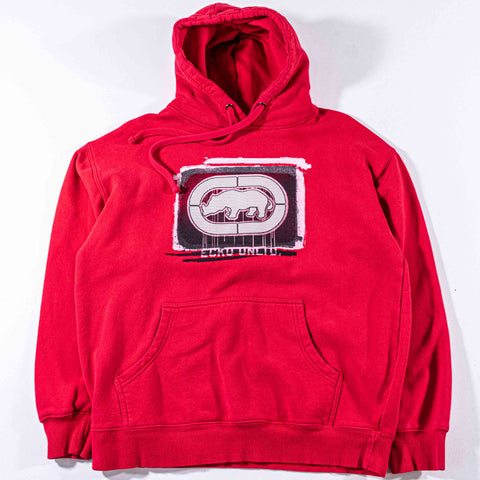 Ecko Unltd Rhino Logo Hoodie Sweatshirt Skater Hip Hop