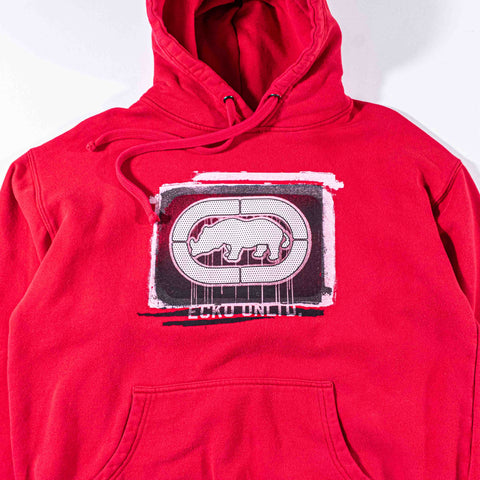 Ecko Unltd Rhino Logo Hoodie Sweatshirt Skater Hip Hop
