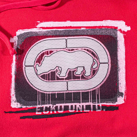 Ecko Unltd Rhino Logo Hoodie Sweatshirt Skater Hip Hop