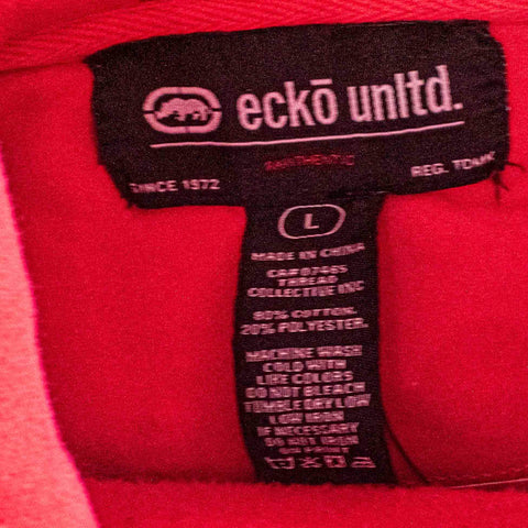 Ecko Unltd Rhino Logo Hoodie Sweatshirt Skater Hip Hop