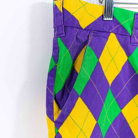 LoudMouth Argyle Golf Shorts