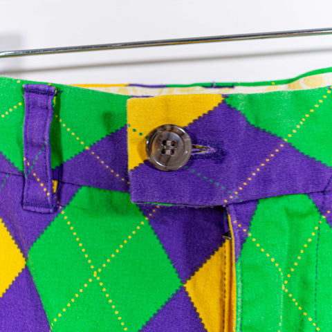 LoudMouth Argyle Golf Shorts