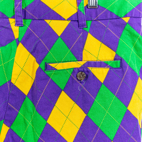 LoudMouth Argyle Golf Shorts