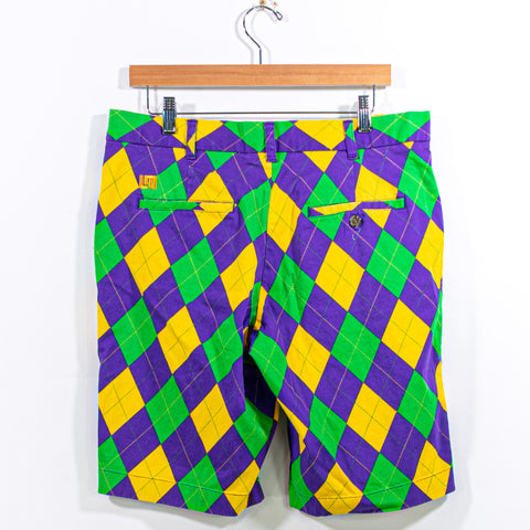 LoudMouth Argyle Golf Shorts
