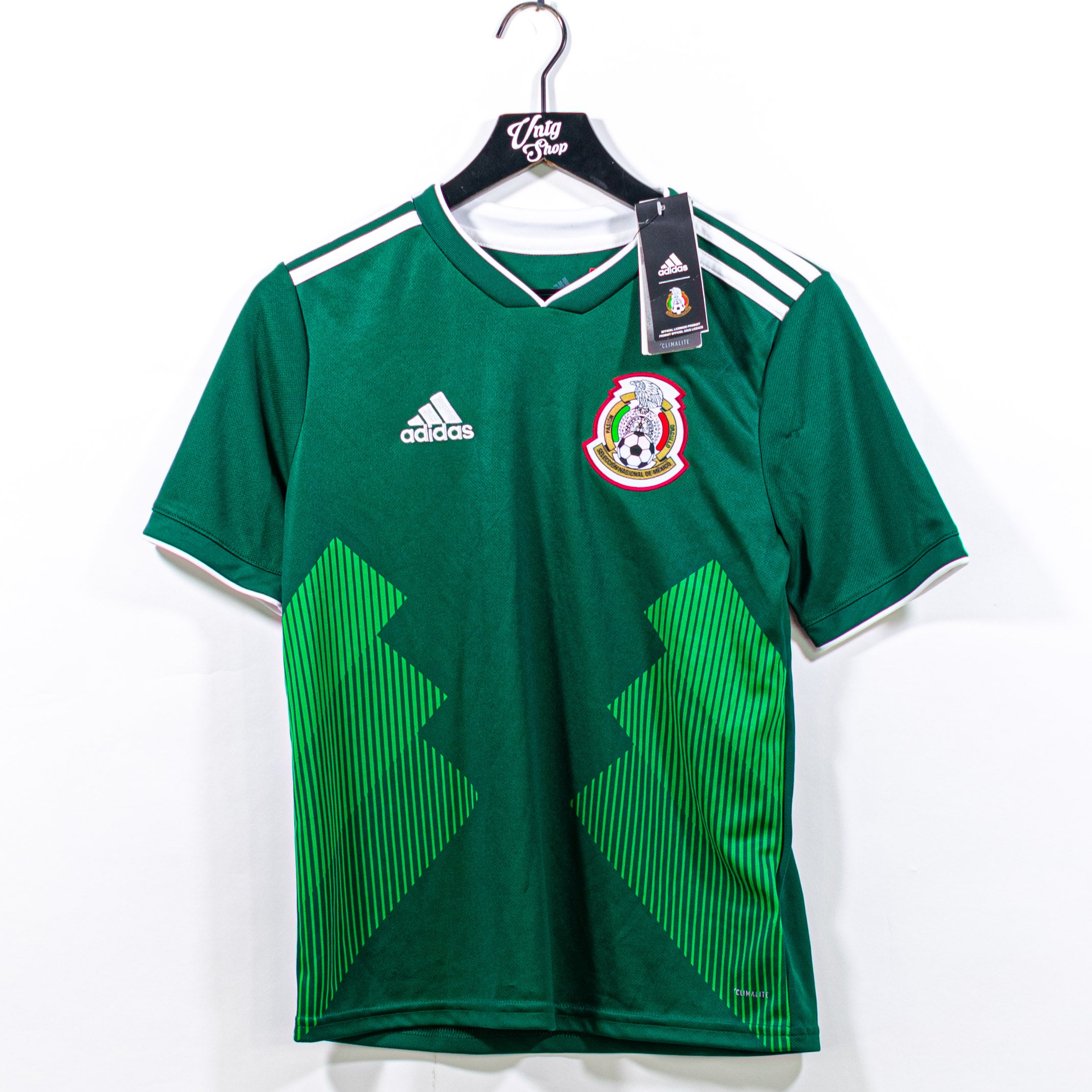 2018 Adidas Mexico Home Soccer Jersey World Cup VNTG Shop