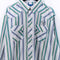 Wrangler Pearl Snap Striped Western Shirt Cowboy