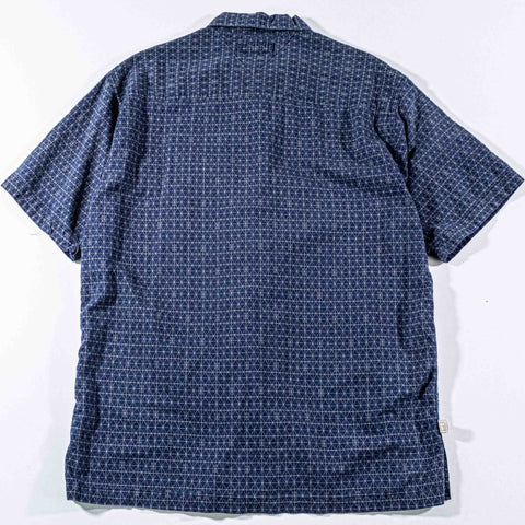 Tommy Hilfiger Jeans Geometric Print Short Sleeve Button Shirt