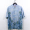 Tommy Bahama Silk Hawaiian Camp Shirt Sailboat Coconut Trees