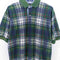 Tommy Hilfiger Plaid Polo Shirt Mobster Mafia Style