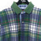 Tommy Hilfiger Plaid Polo Shirt Mobster Mafia Style