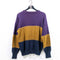 Structure Striped Colorblock Sweater