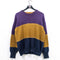 Structure Striped Colorblock Sweater