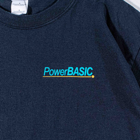 Power Basic 1.0 Software T-Shirt Computer Technology