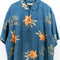 Tommy Bahama Island Rules Floral Hawaiian Shirt Silk Cotton Blend