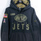 NIKE New York Jets Salute To Service Hoodie Sweatshirt NFL Team Issue