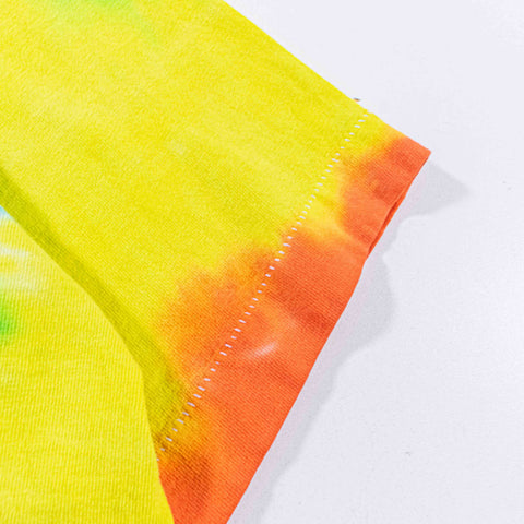 Spiral Tie Dye T-Shirt Hippie Grunge Fruit of The Loom