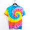 Spiral Tie Dye T-Shirt Hippie Grunge Fruit of The Loom