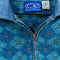 Ocean Pacific Argyle 1/4 Zip Polo Shirt Surf Skate