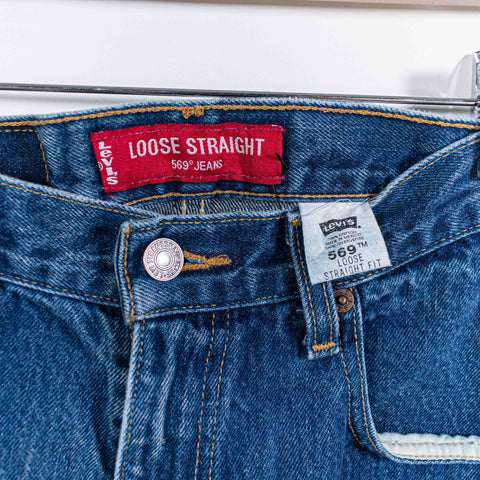 Levis 569 Loose Straight Jeans Skater Grunge