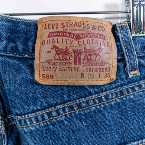 Levis 569 Loose Straight Jeans Skater Grunge