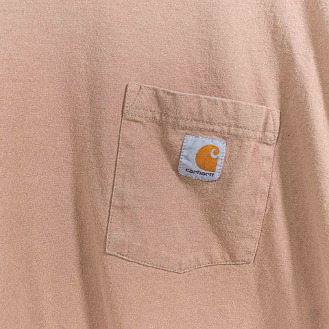 Carhartt Logo Pocket Cropped T-Shirt