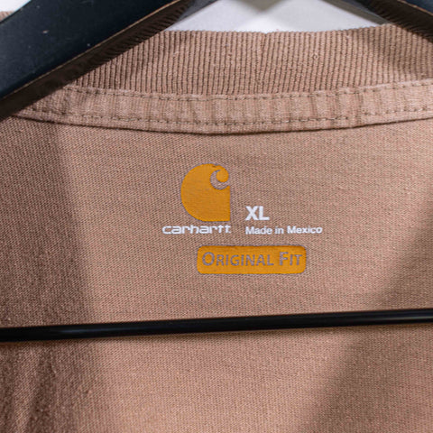 Carhartt Logo Pocket Cropped T-Shirt