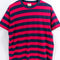 United Colors of Benetton Striped T-Shirt Surf Skate Made in Italy