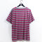 Striped Surf Skate T-Shirt Grunge