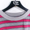 Striped Surf Skate T-Shirt Grunge