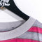 Striped Surf Skate T-Shirt Grunge