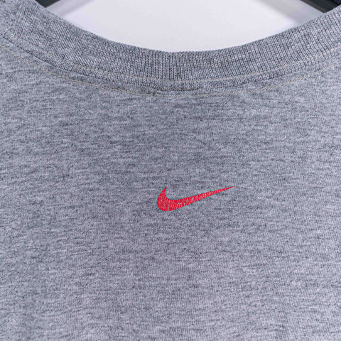 NIKE Center Swoosh Baseball T-Shirt