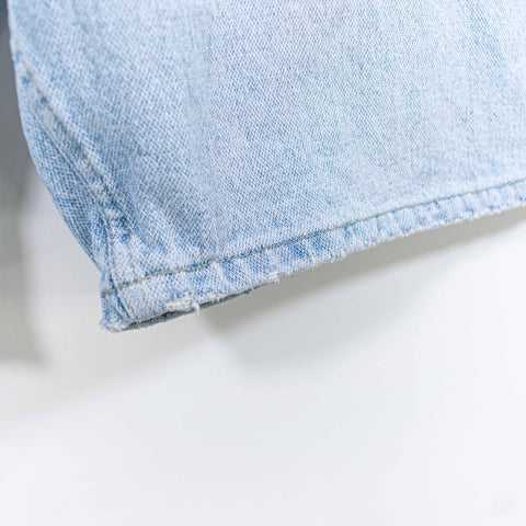 Sun Faded Jean Shorts Jorts Faded Glory
