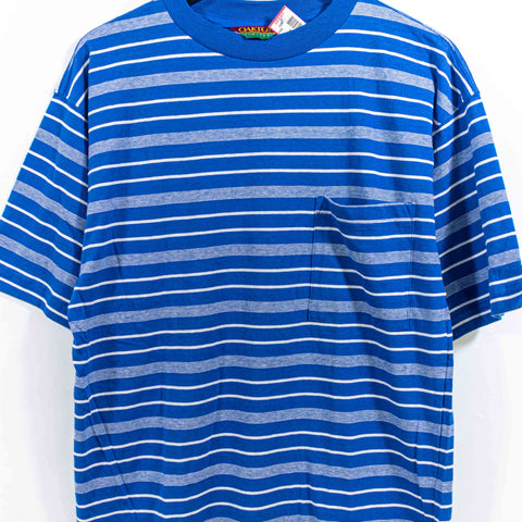 Surf Skate Striped Pocket T-Shirt Oakton