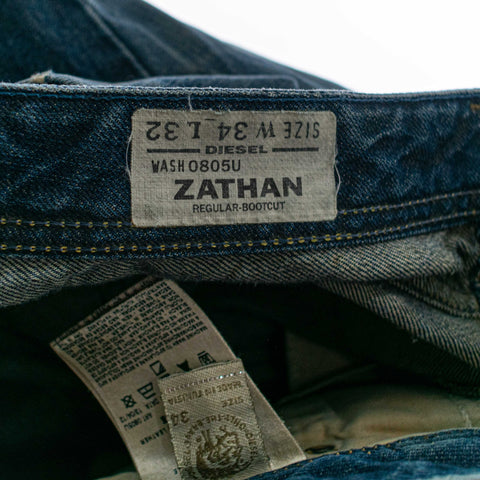 Diesel Zathan Bootcut Jeans
